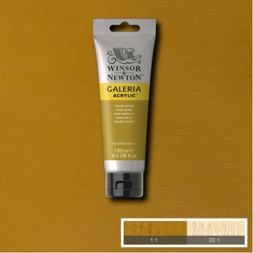 Winsor & Newton Galeria Akrilik Boya Yellow Ochre 120 Ml Winsor & Newton Galeria Akrilik Boya Yellow Ochre 120 Ml
